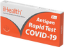 iHealth COVID-19 Antigen Rapid Self-Test box, 2 tests, results in 15 minutes