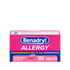 Benadryl Ultra Allergy Relief Tablets 100 count box, diphenhydramine 25 mg