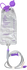 Vesco Medical top-fill gravity feed enteral nutrition bag with purple ENFit connector, tubing and 1000 mL graduations