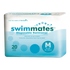 Swimmates Disposable Swimwear pull-on swim briefs package, unisex adult sizing