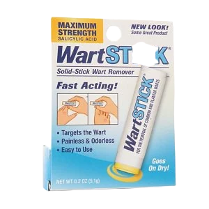 Wart Stick maximum strength 40% salicylic acid solid-stick wart remover, 0.2 oz package