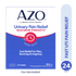 AZO Urinary Pain Relief Maximum Strength box, 24 tablets, 99.5 mg phenazopyridine hydrochloride