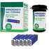 Prodigy No Coding blood glucose test strips box, vial, and 50 test strips