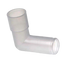 Medline ported elbow adaptor, clear 22mm respiratory connector with temperature probe port
