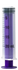 Vesco Medical 20mL ENFit standard tip enteral feeding syringe in purple with printed graduation markings