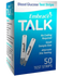 Embrace Talk blood glucose test strips 50 count box for Embrace Talk glucose meters