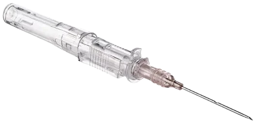 Smiths Medical ViaValve safety IV catheter with blood control valve and radiopaque polyurethane construction
