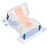 Diagram showing how Tranquility TopLiner Booster pad flows through into the primary incontinence brief