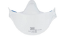 3M Aura 9205 Plus N95 respirator front view showing the domed 3-panel shape