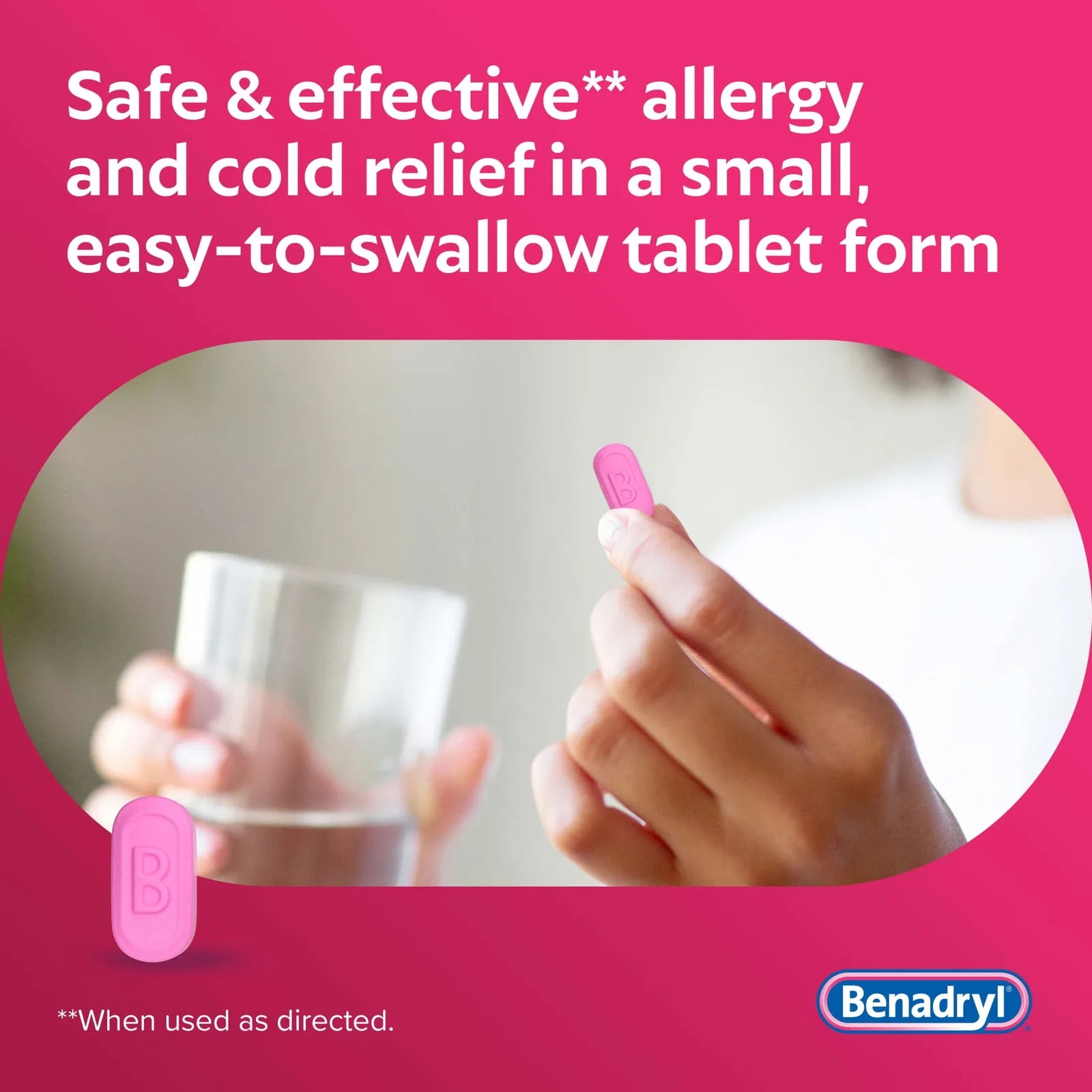 Benadryl Ultra Allergy Relief Tablets product image