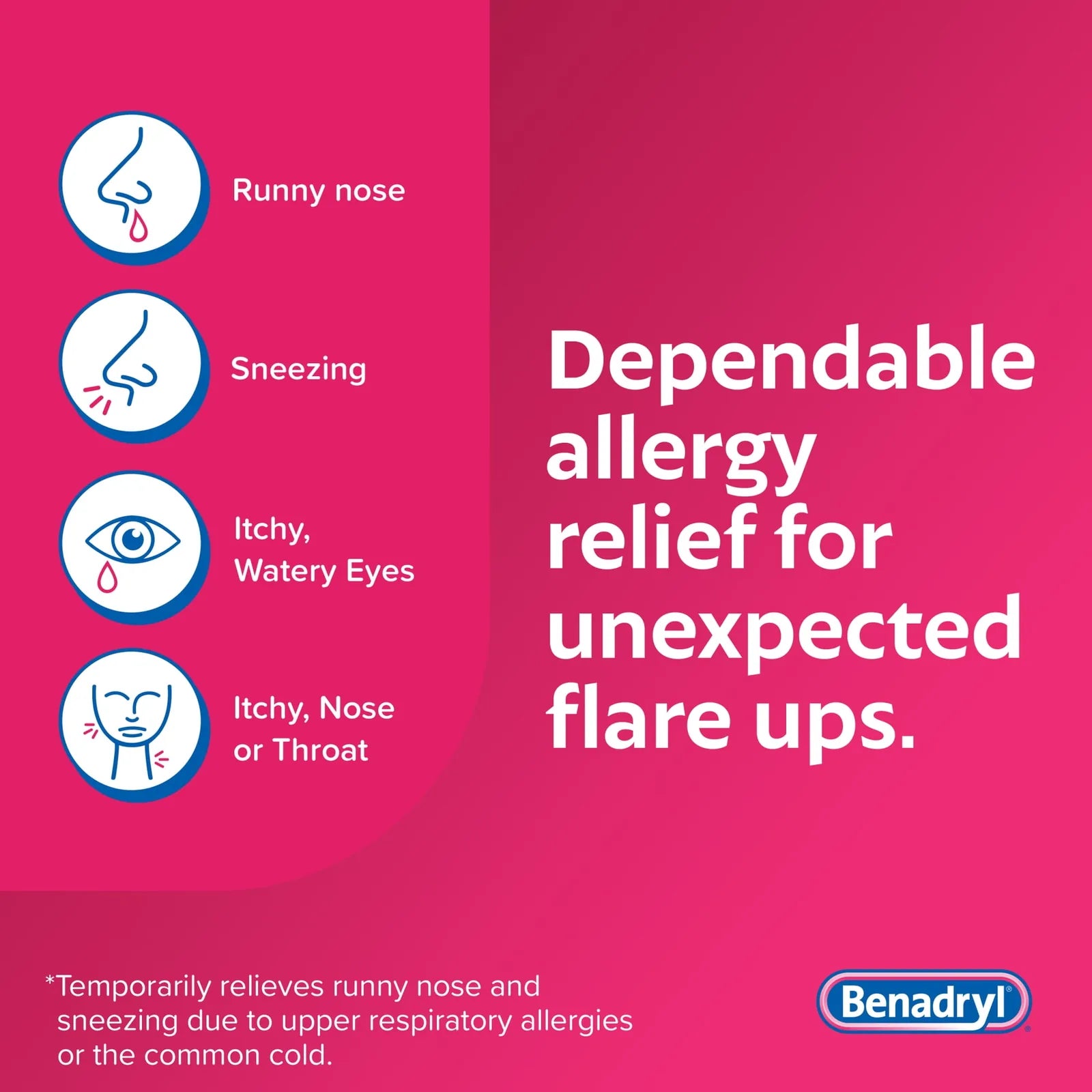 Benadryl Ultra Allergy Relief Tablets product image