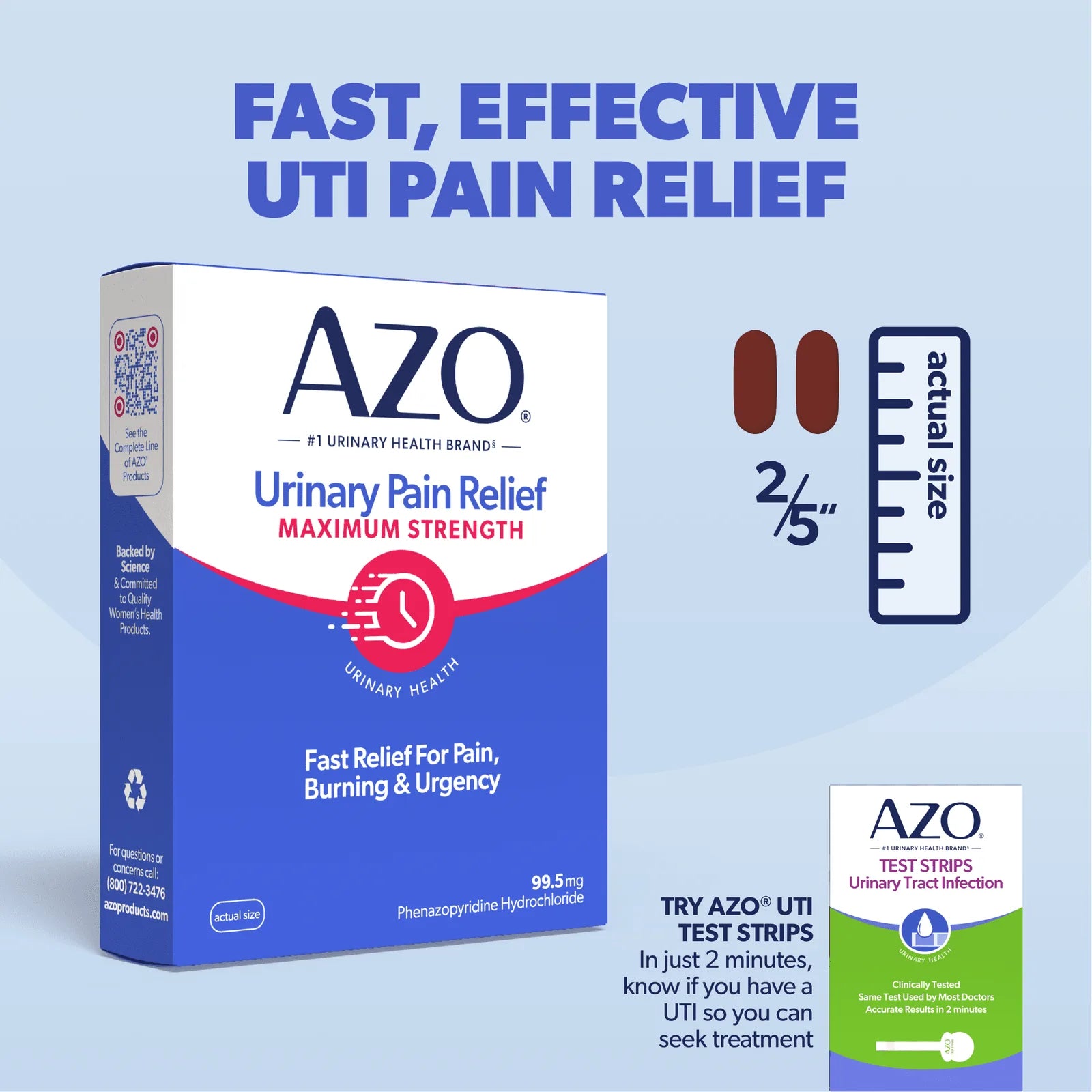 AZO Urinary Pain Relief Maximum Strength Tablets product image