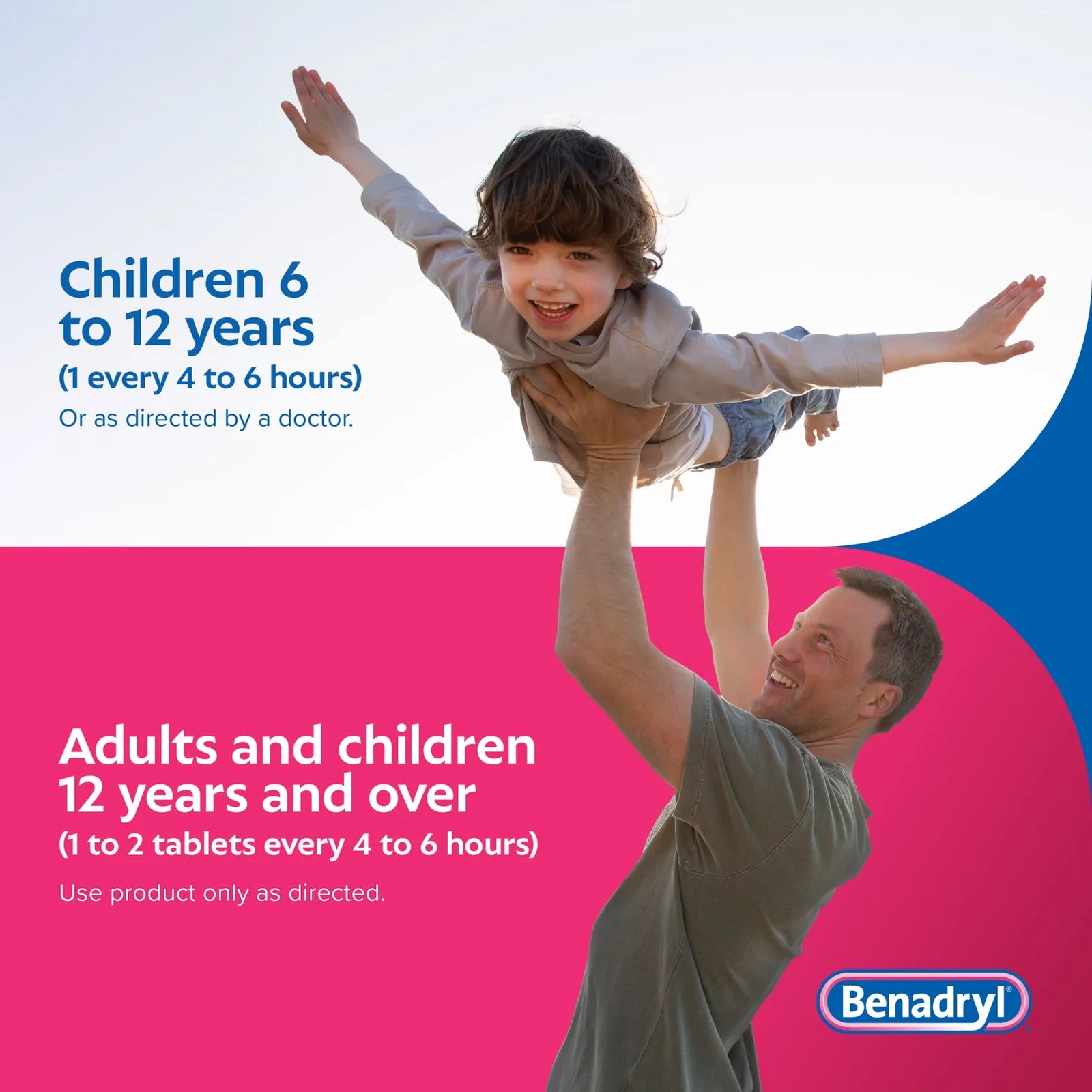 Benadryl Ultra Allergy Relief Tablets product image