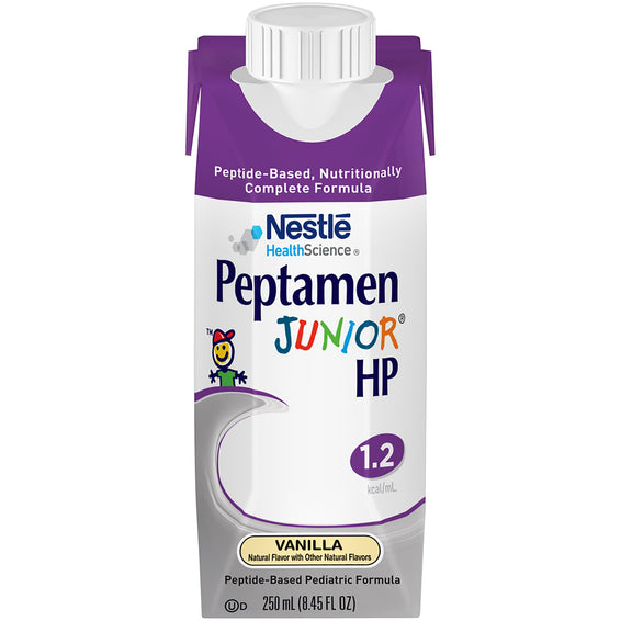 Peptamen Junior® HP Vanilla Pediatric Oral Supplement / Tube Feeding Formula, 8.45 oz. Carton