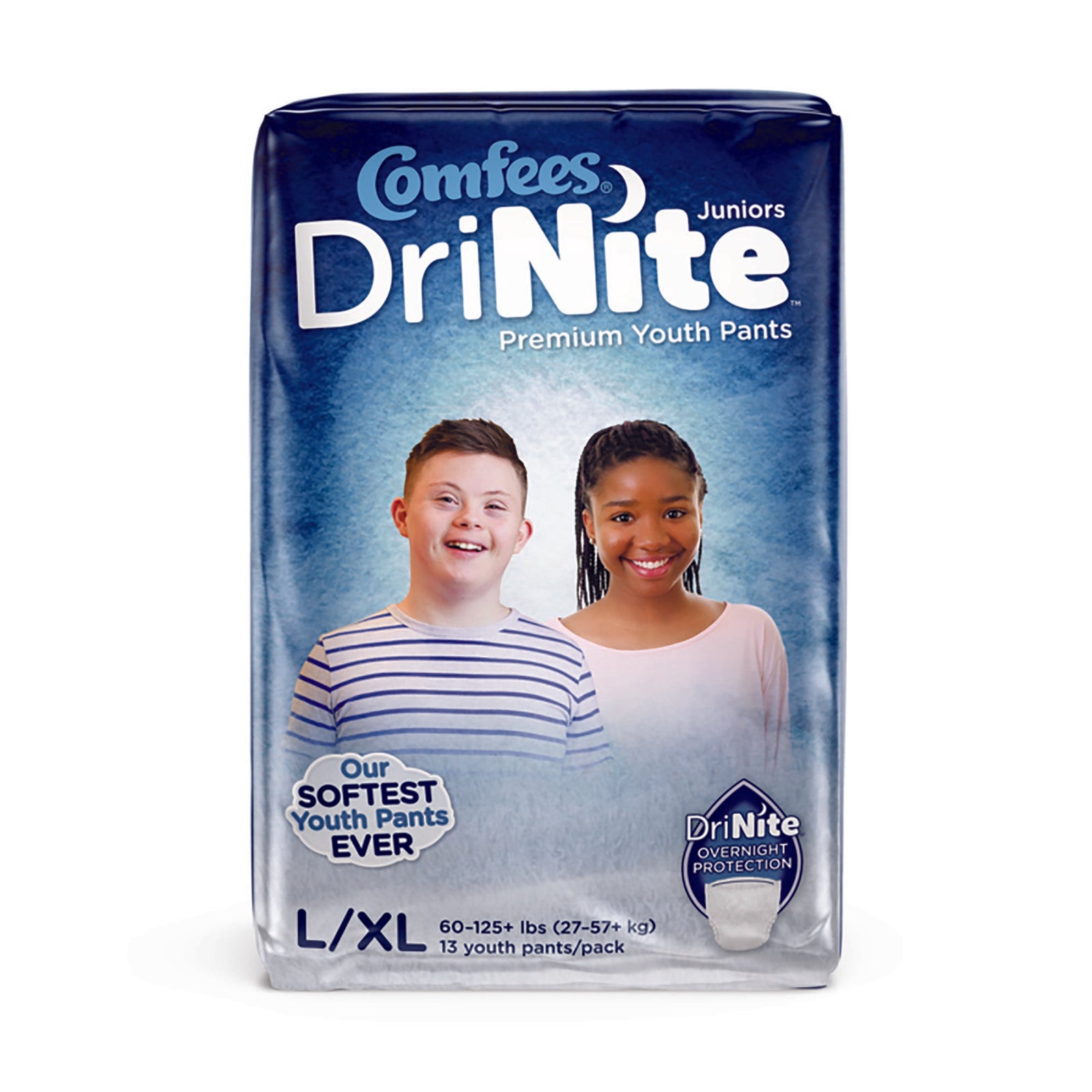 Comfees DriNite Juniors Unisex Youth Absorbent Underwear