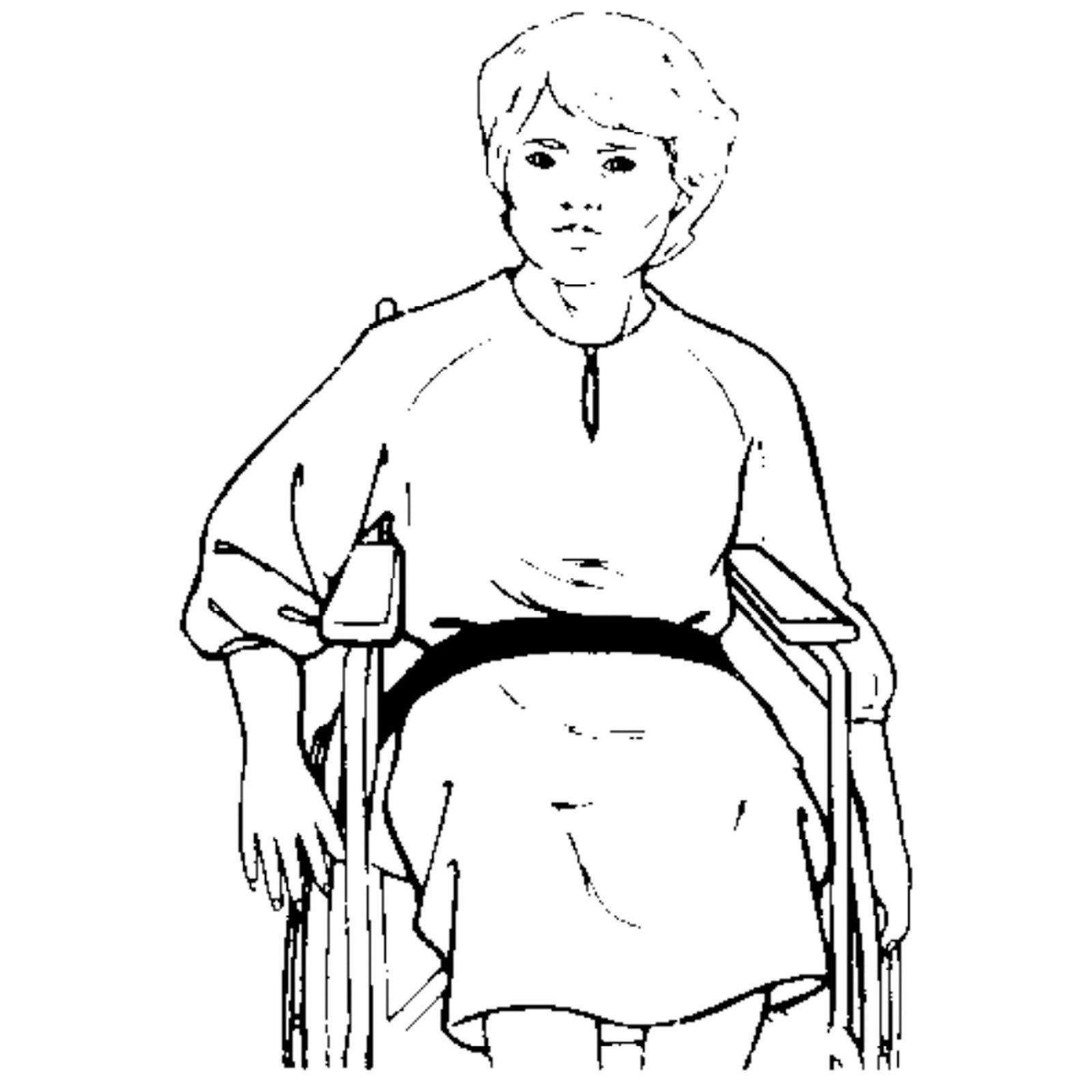 Econo-Belt Wheelchair Safety Belt