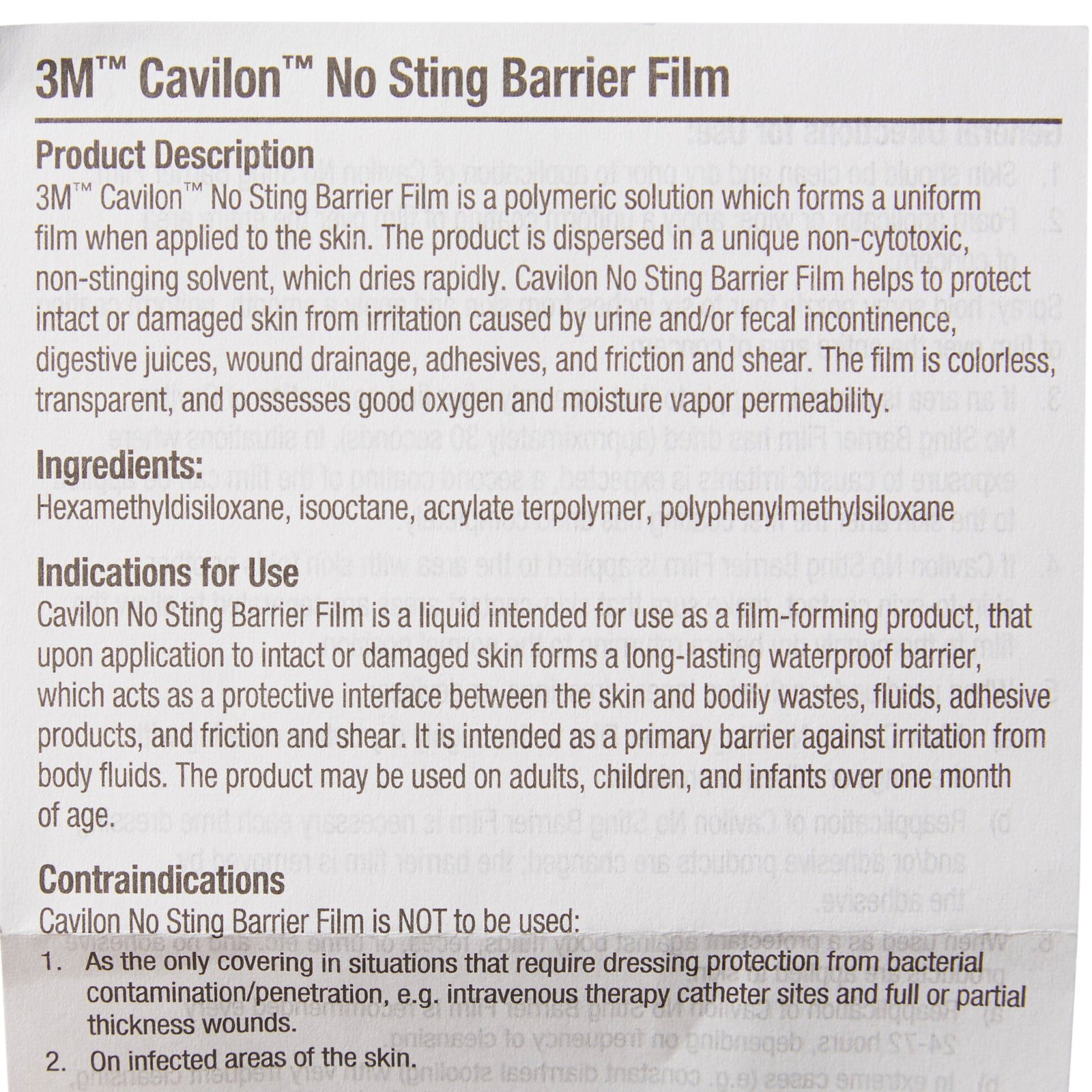 3M Cavilon No Sting Skin Barrier Applicator