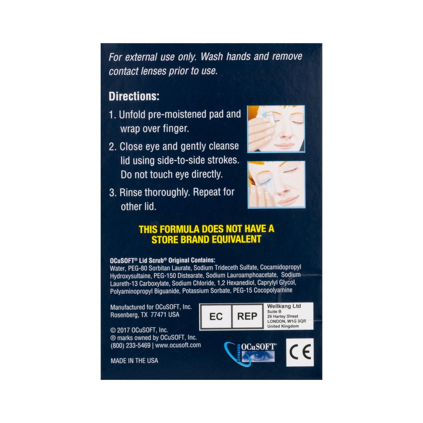 OCuSOFT Original Lid Scrub