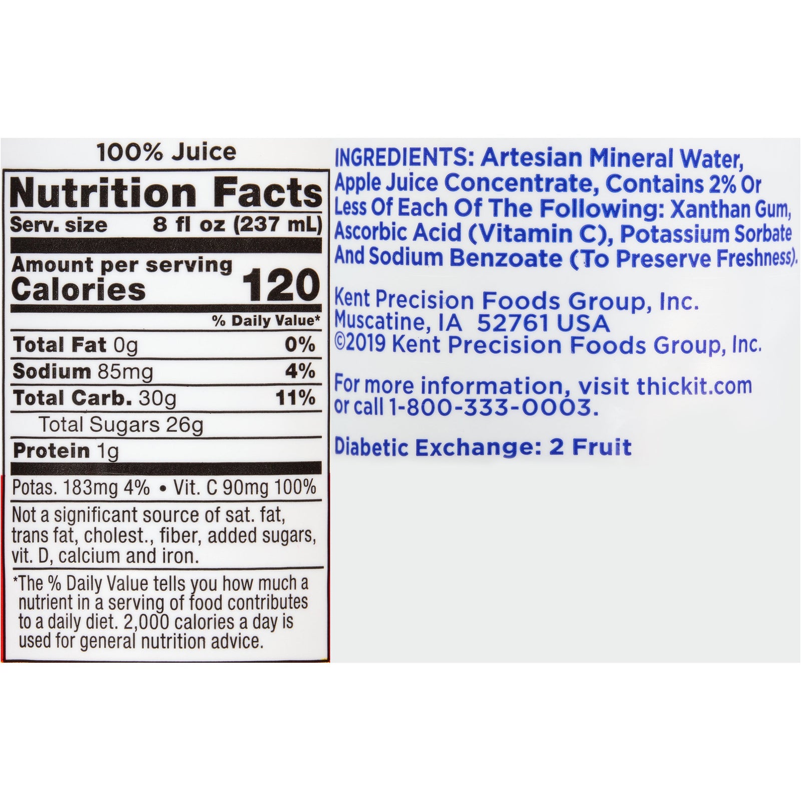 Thick-It Clear Advantage Thickened Beverage