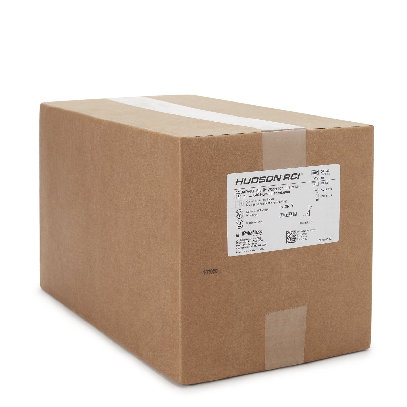 Aquapak Prefilled Bubble Humidifier Kit