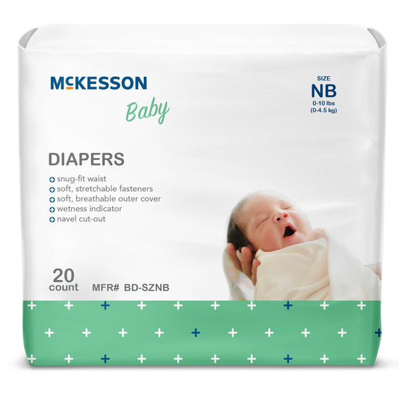 McKesson Unisex Baby Diaper