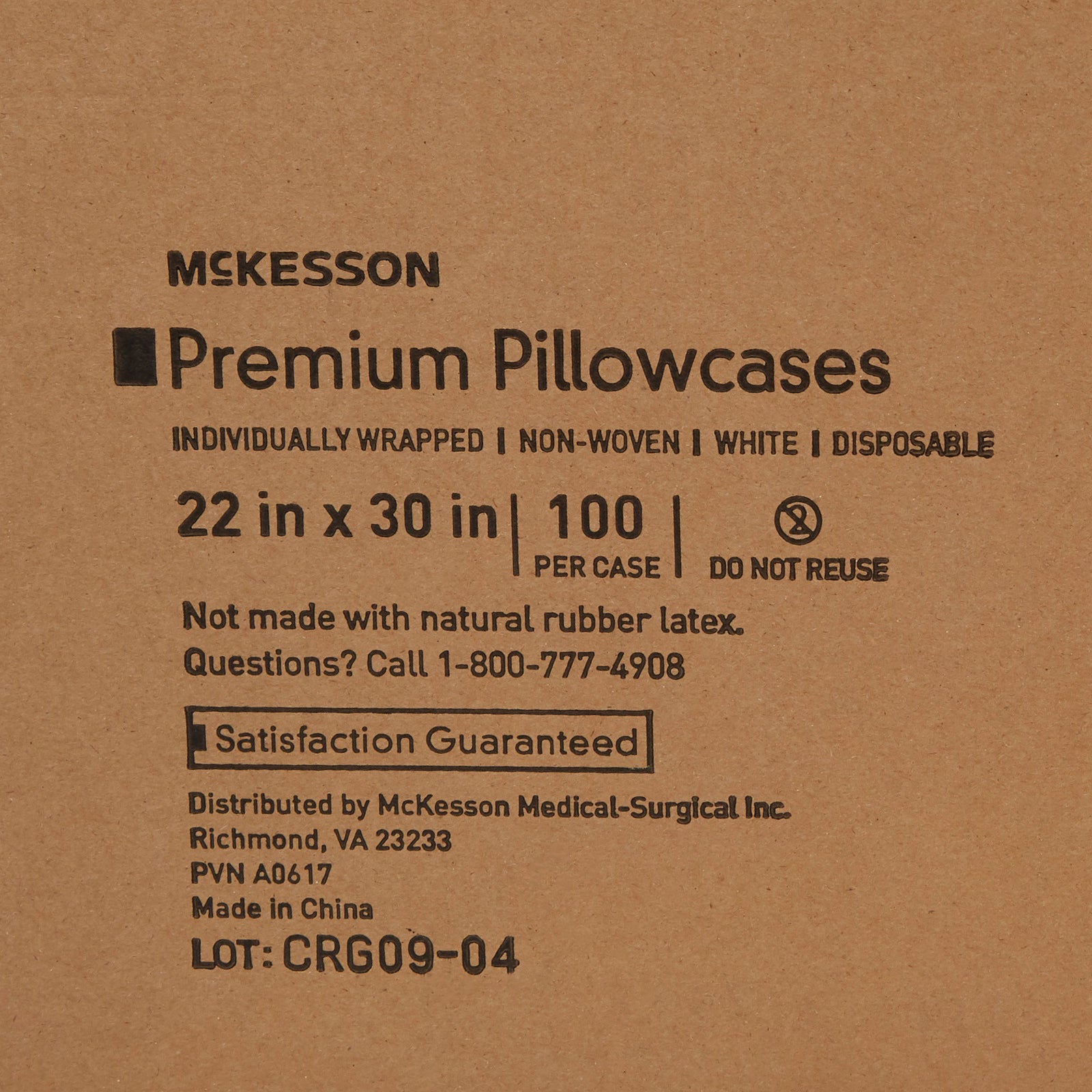 McKesson Pillowcase
