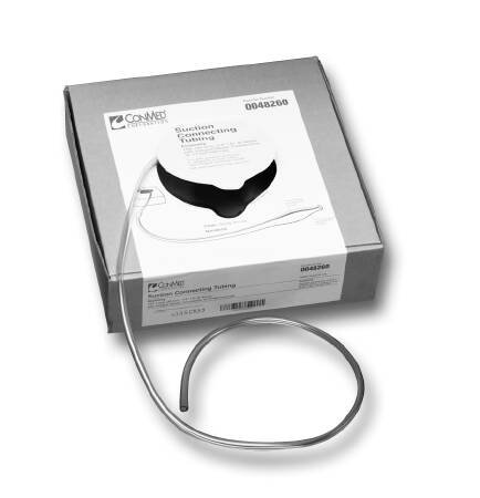 Suction Connector Tubing 1-1/2 Foot Length 0.188 Inch I.D. Nonsterile Molded Connector Clear Nonconductive Plastic