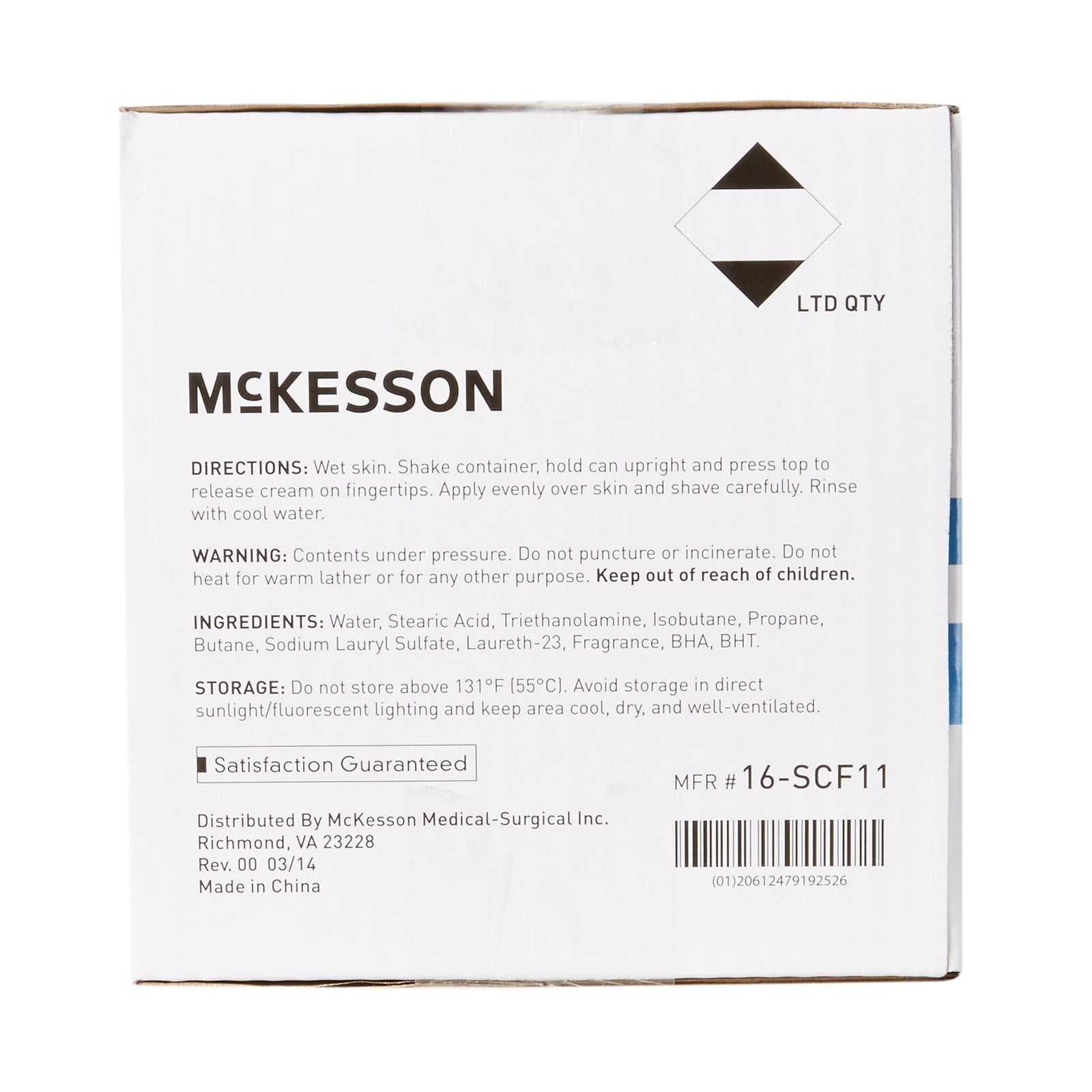 McKesson Shaving Cream