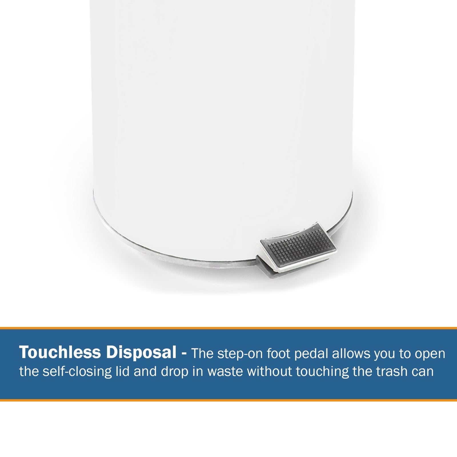 McKesson Trash Can With Plastic Liner