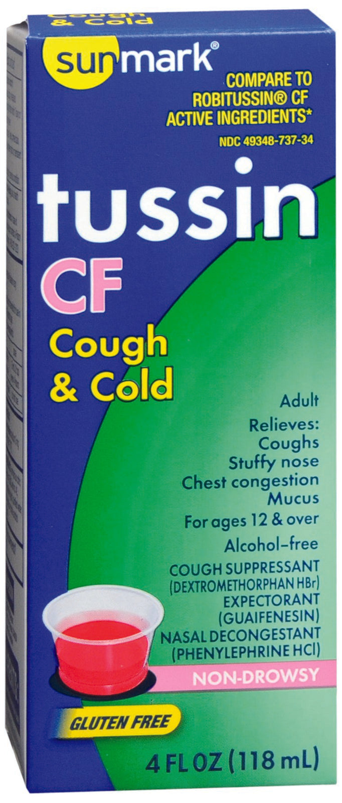 sunmark Cold And Cough Relief