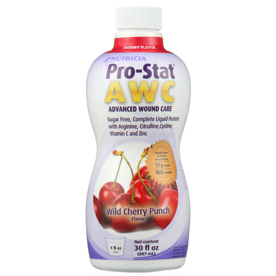 Nutricia Pro-Stat Advanced Wound Care, Ready to Use, Sugar-Free, Nutrient-Dense, 30 oz Bottle