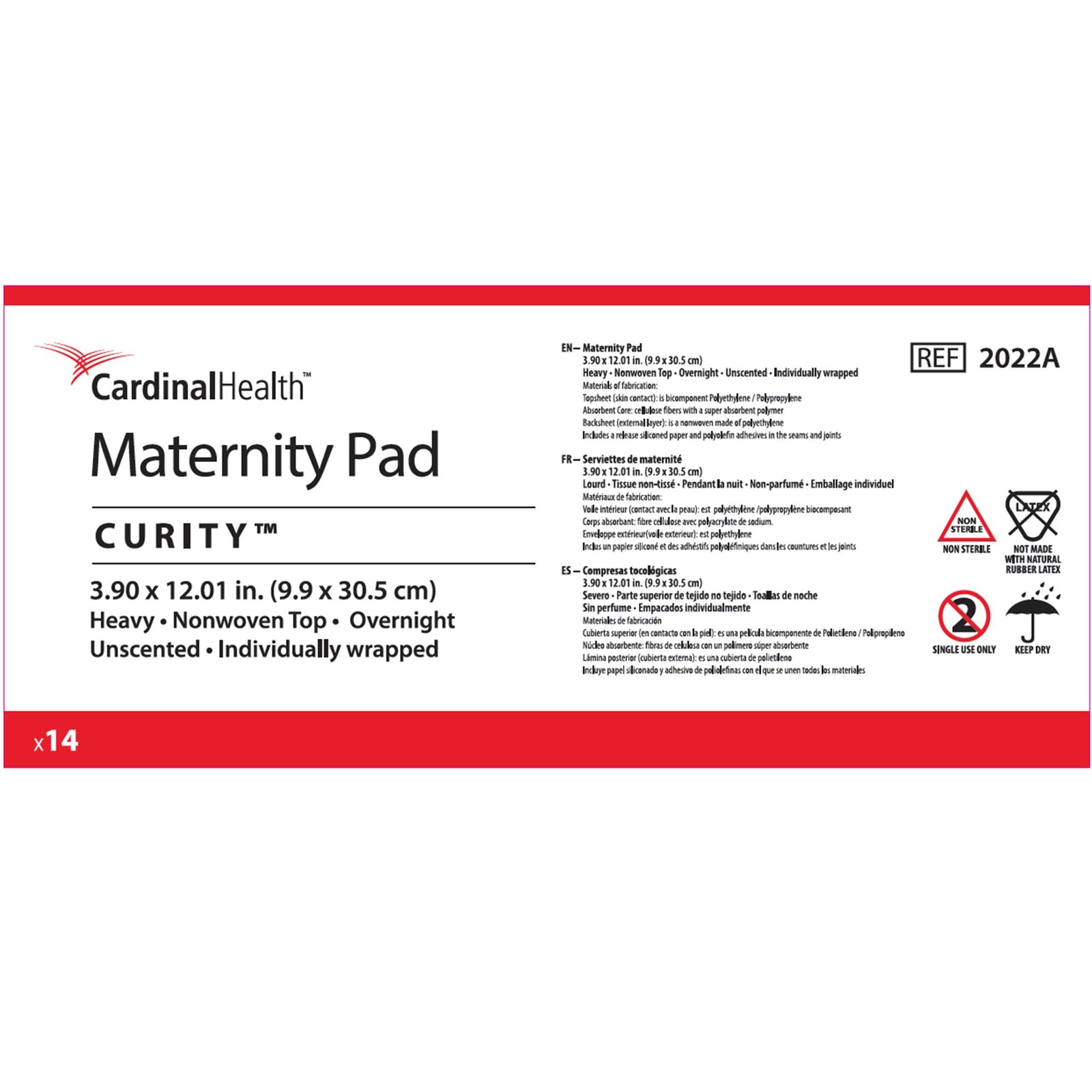 Curity Ob / Maternity Pad