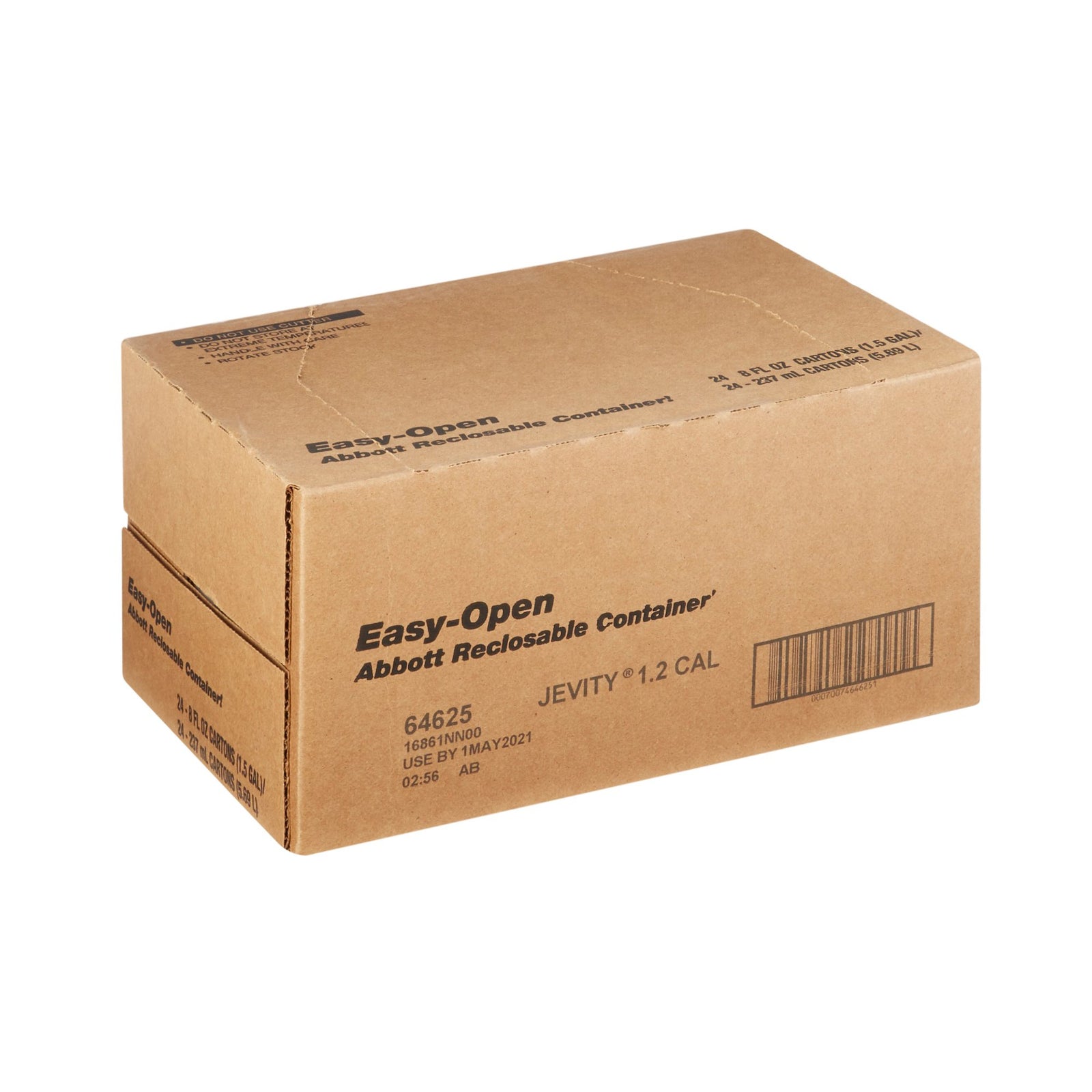 Jevity 1.2 w/fiber ® Oral Supplement, 8 oz. Carton