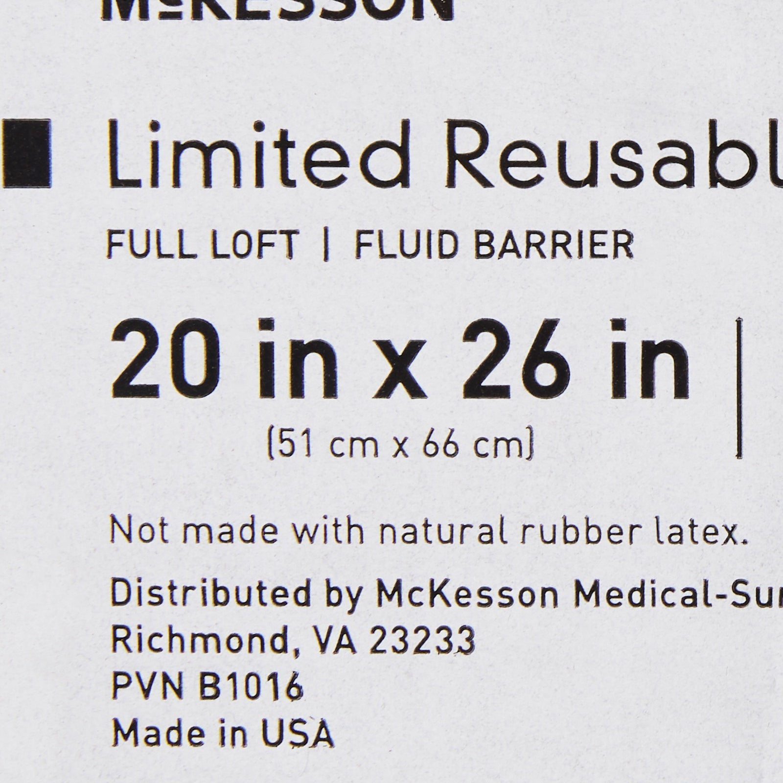 McKesson Bed Pillow
