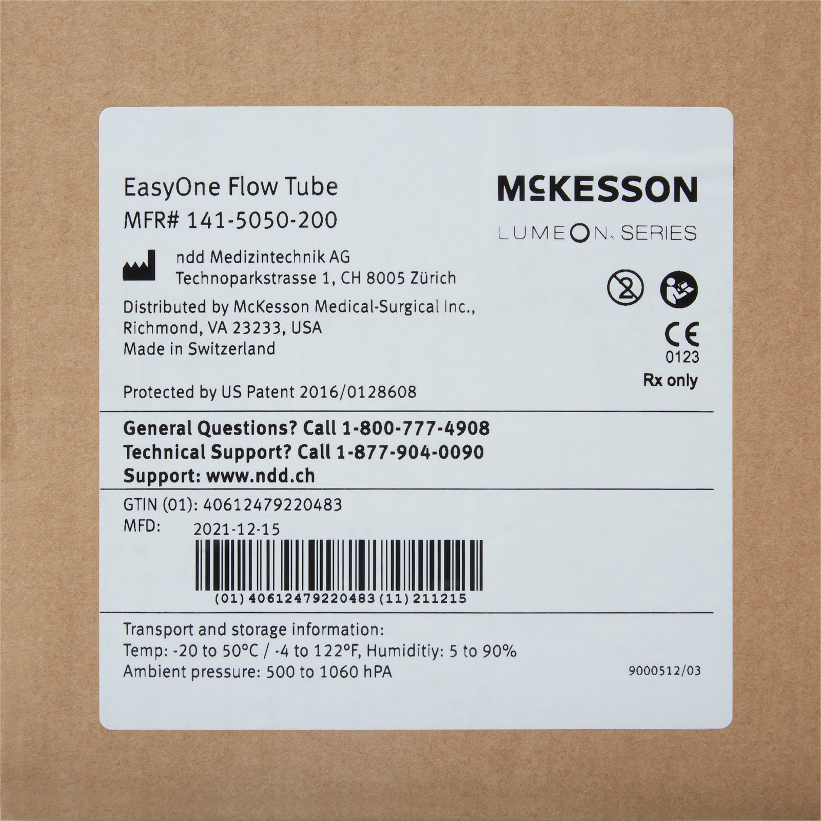 McKesson LUMEON Flow Tube Mouthpiece