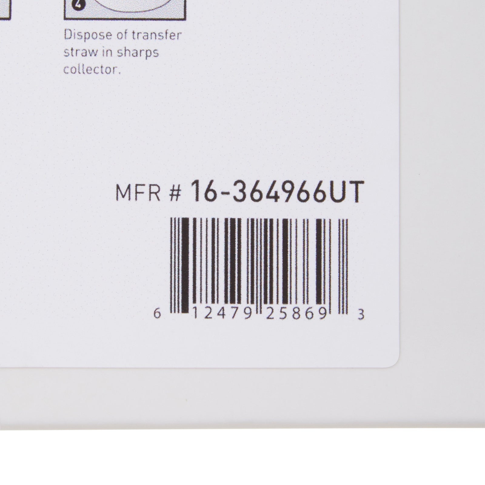 McKesson Consult Urine Transfer Straw