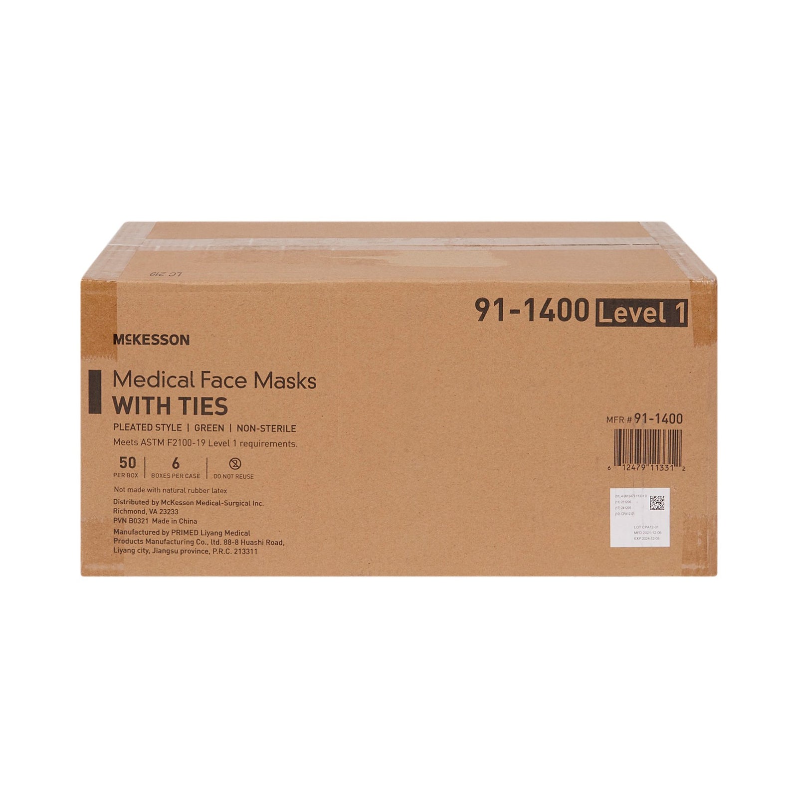 McKesson Classic Style Anti-Fog Surgical Mask