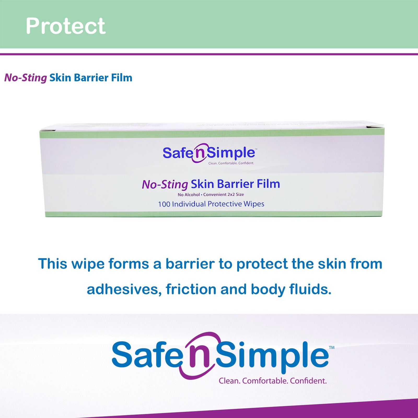 Safe n Simple Barrier Wipe