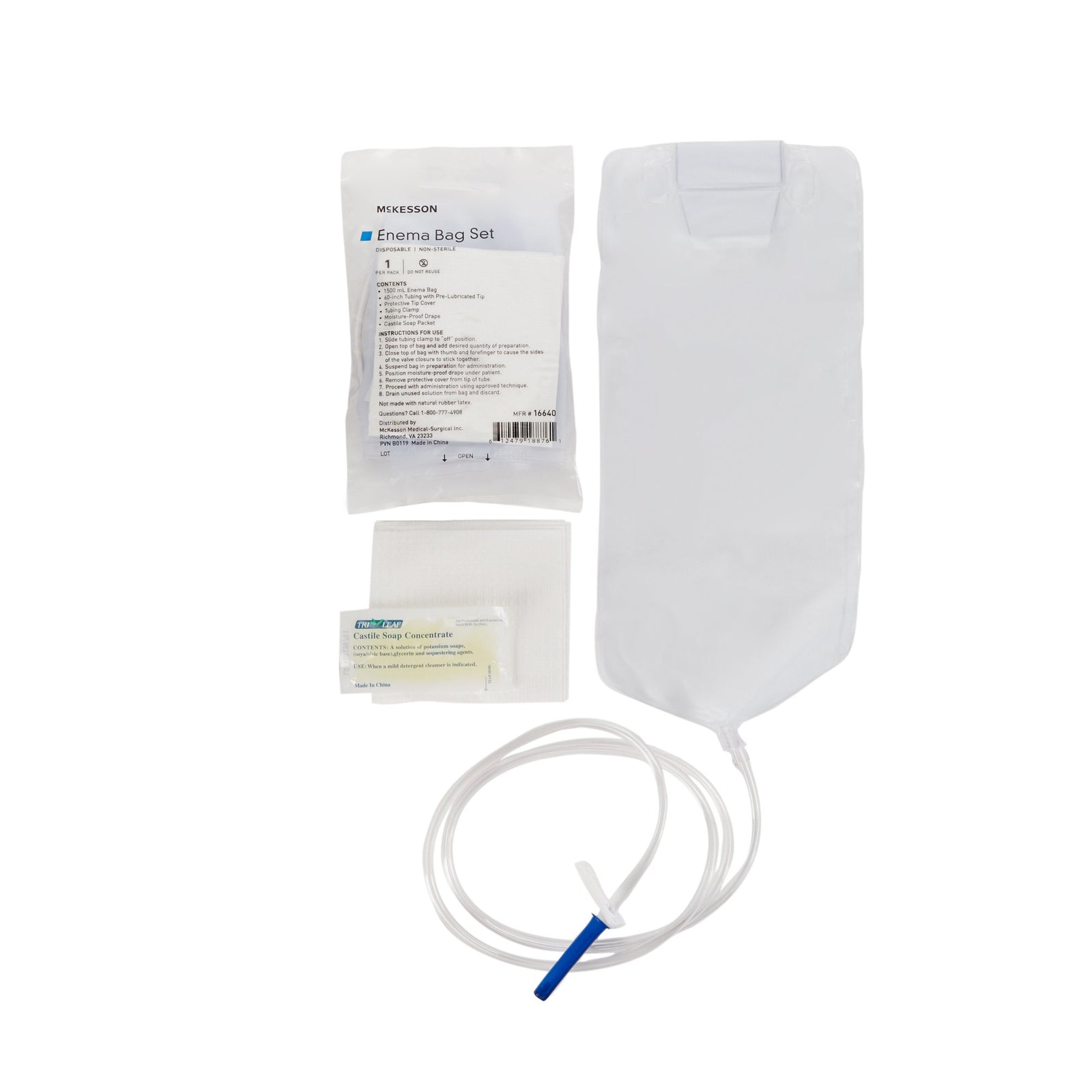 McKesson Enema Bag Set
