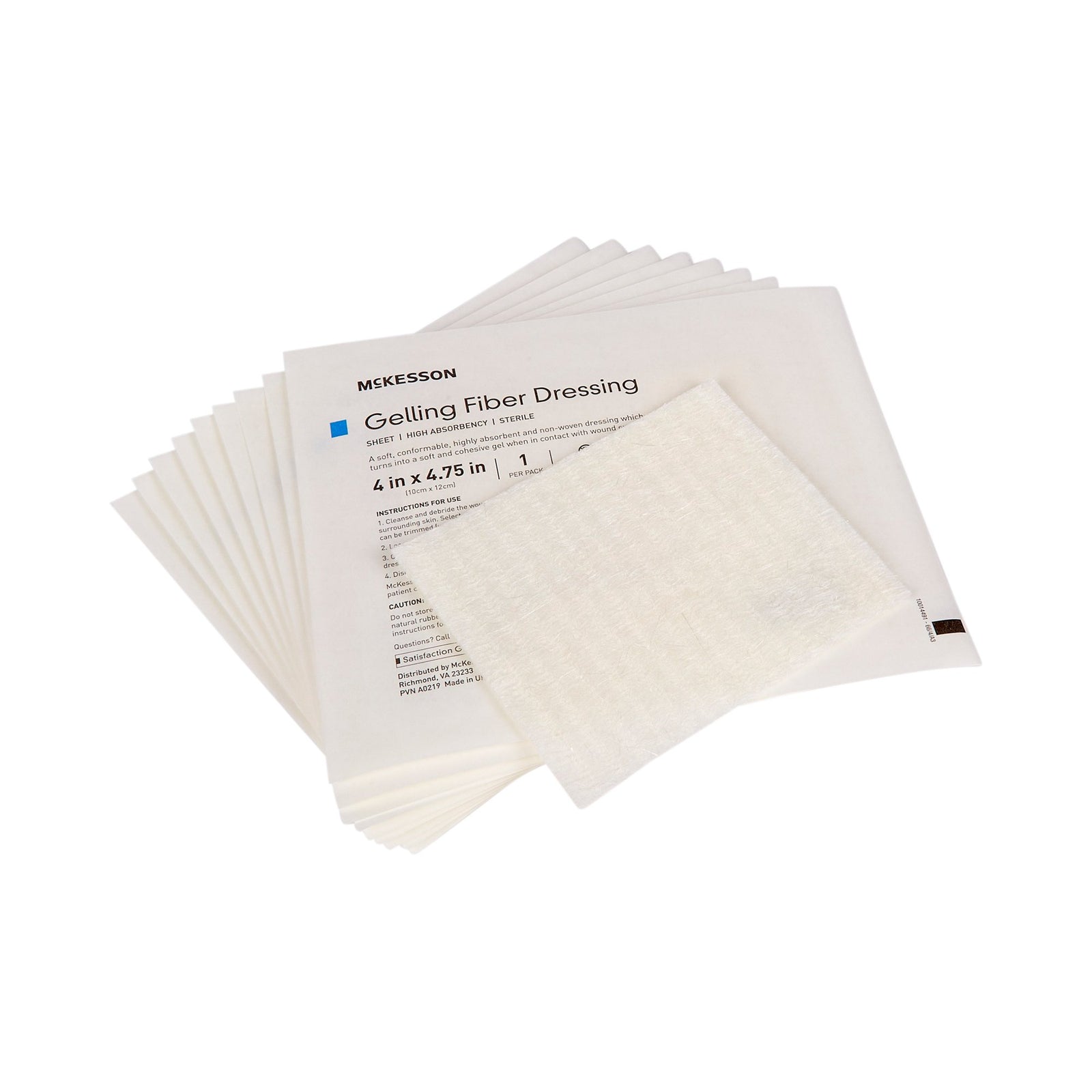 McKesson Absorbent Gelling Fiber Dressing
