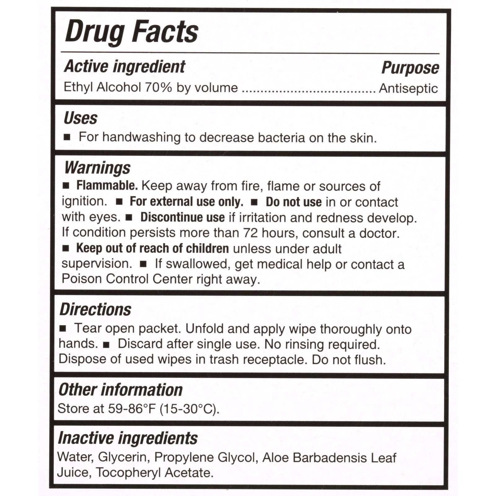 McKesson Hand Sanitizing Wipe