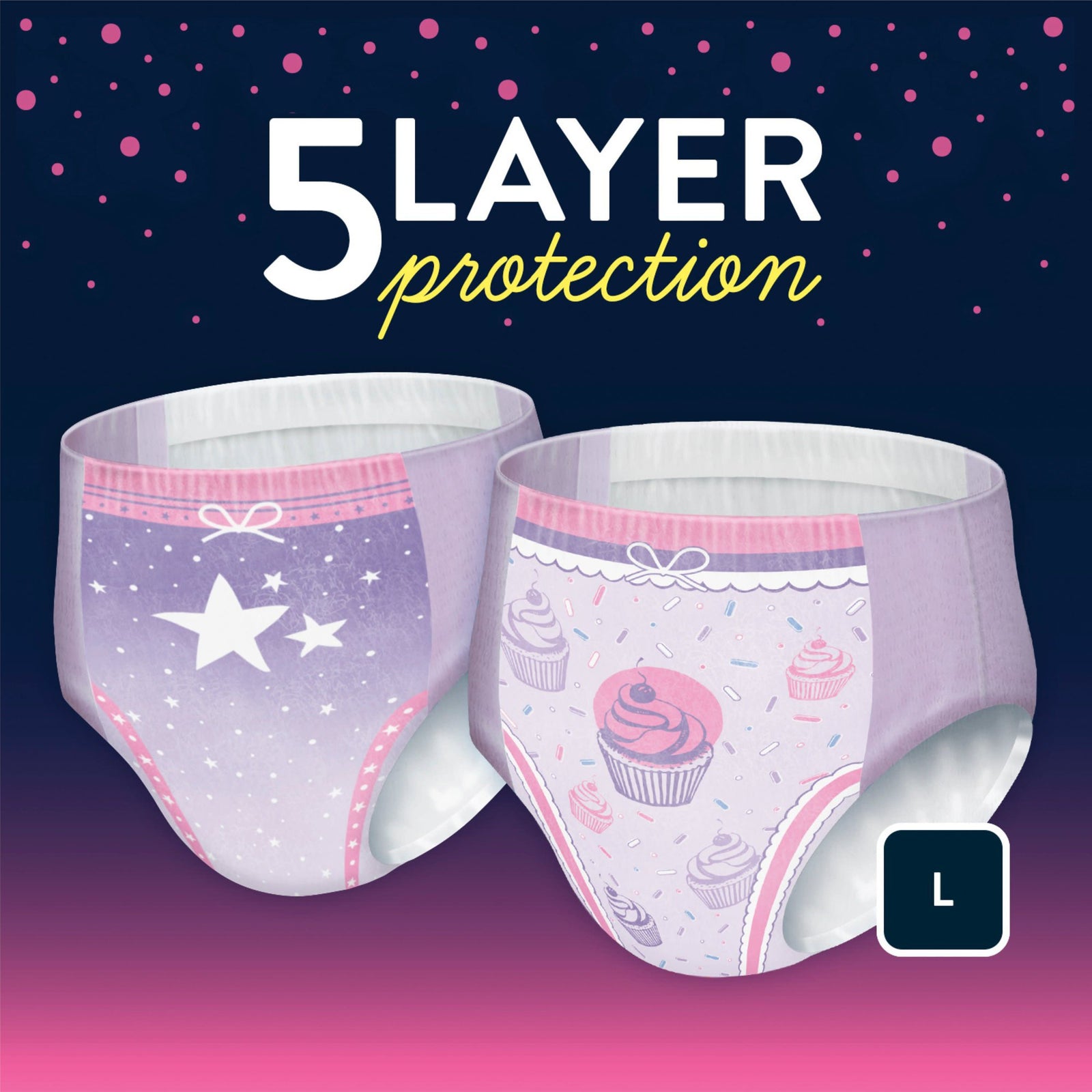 Goodnites Female Youth Absorbent Underwear