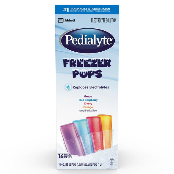 Pedialyte Freezer Pops Oral Electrolyte Solution