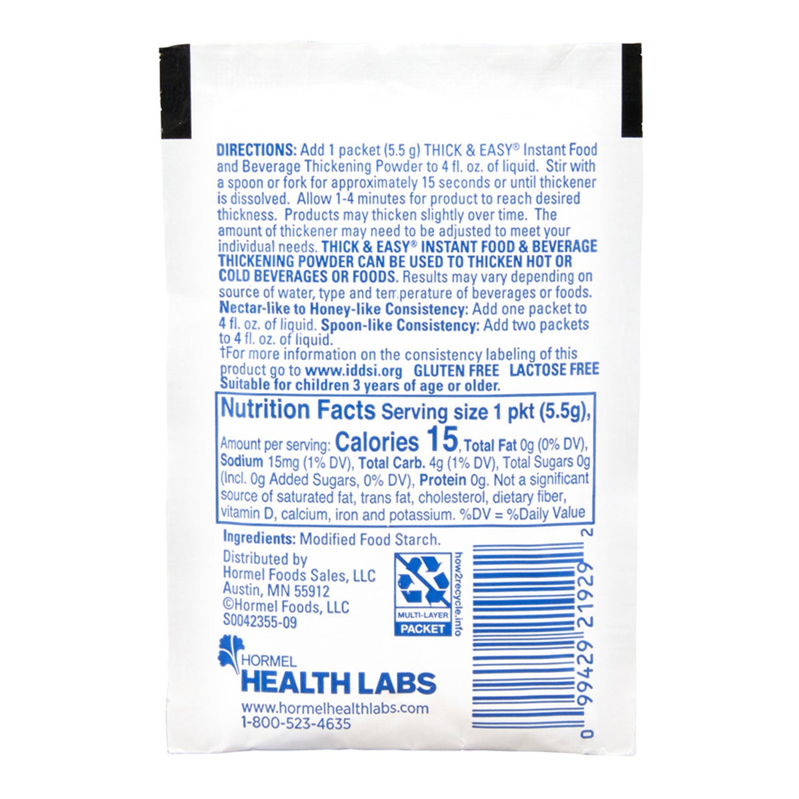 Thick & Easy Food And Beverage Thickener