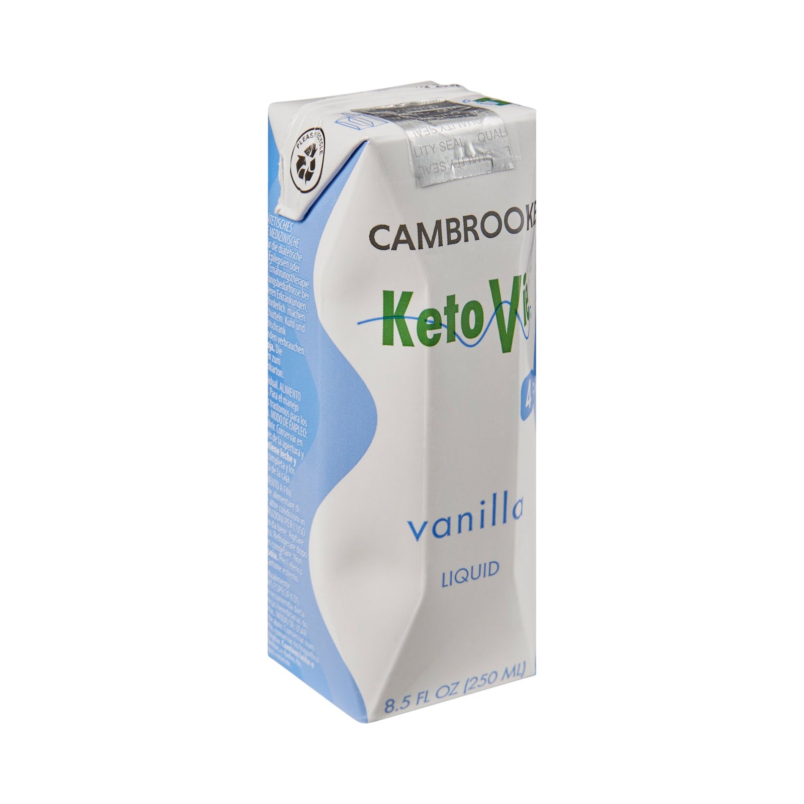 KetoVie™ 4:1 Original Flavor Ketogenic Oral Supplement, 8.5 oz. Carton
