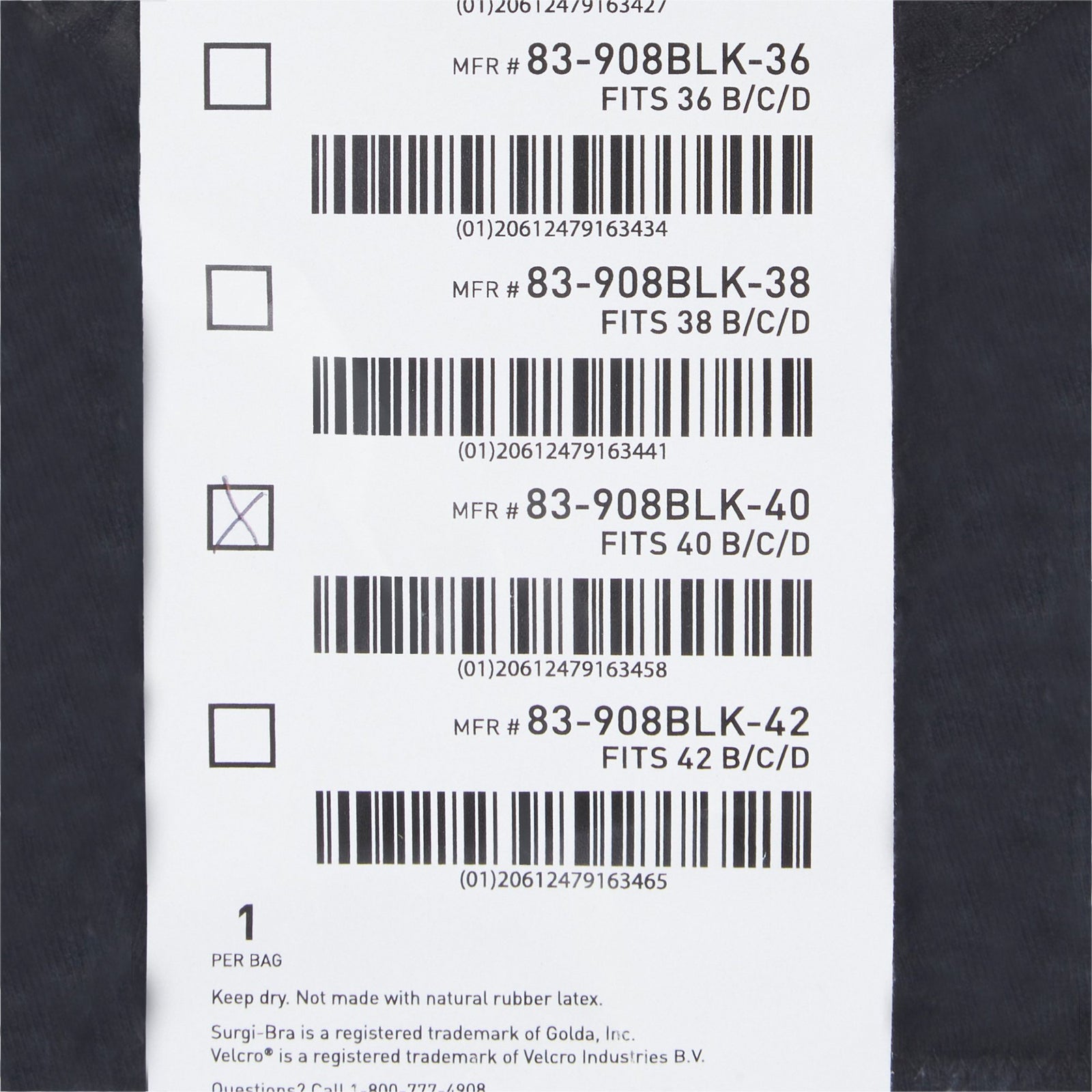 McKesson Post-Surgical Bra