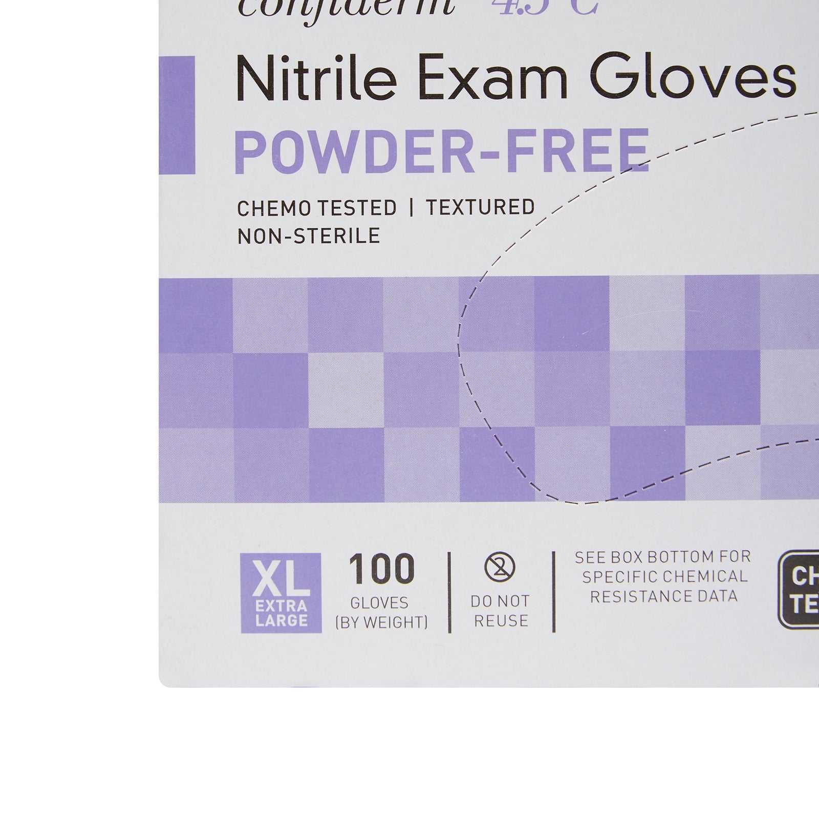 McKesson Confiderm 4.5C Nitrile Exam Glove