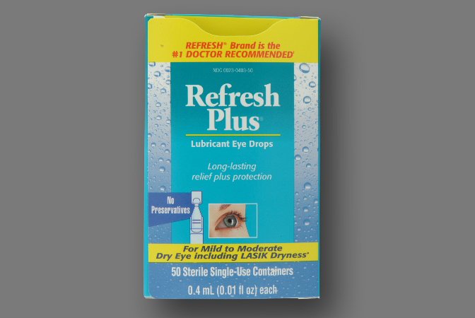 Allergan Pharmaceutical Refresh Plus Lubricant Eye Drops