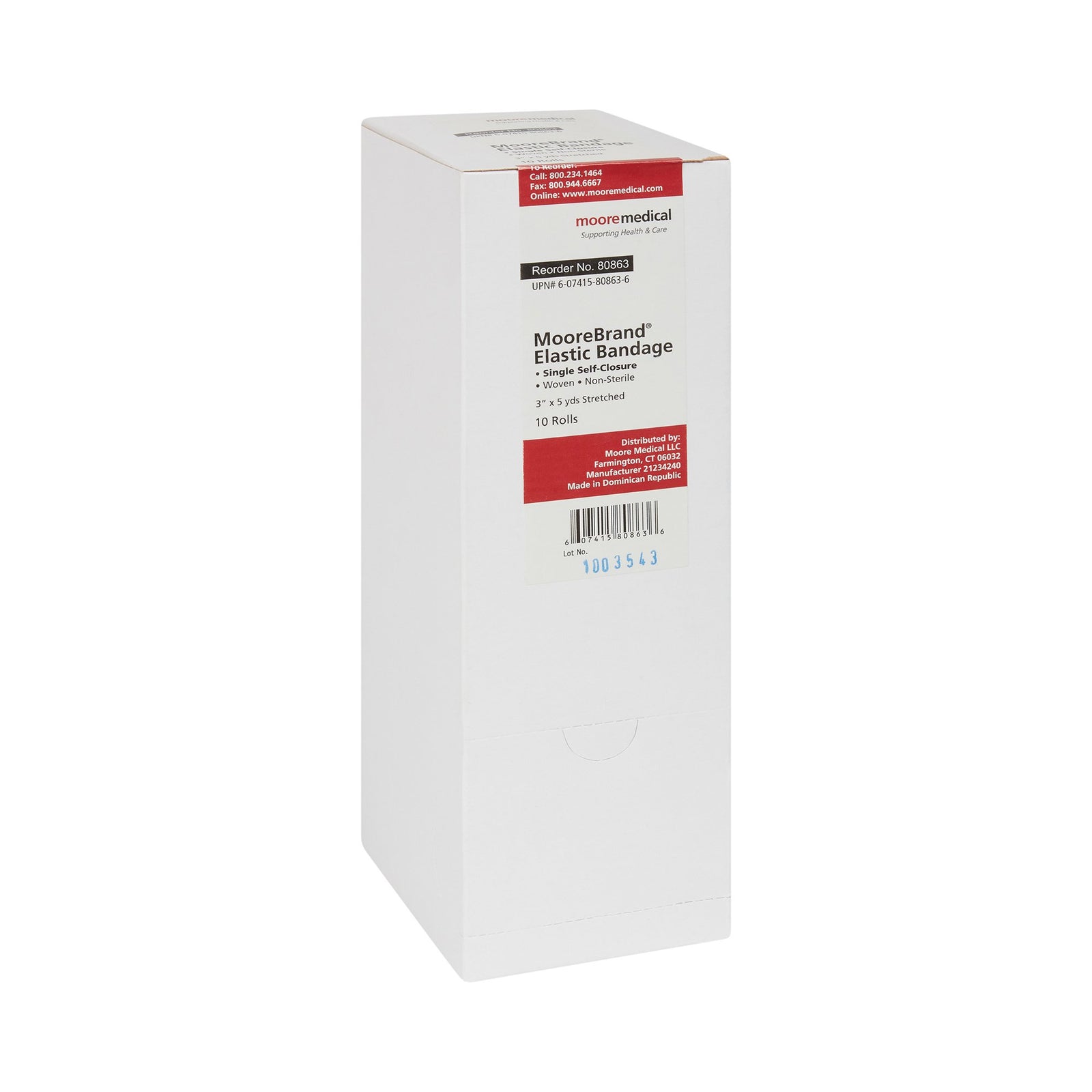 McKesson Double Hook and Loop Closure Elastic Bandage