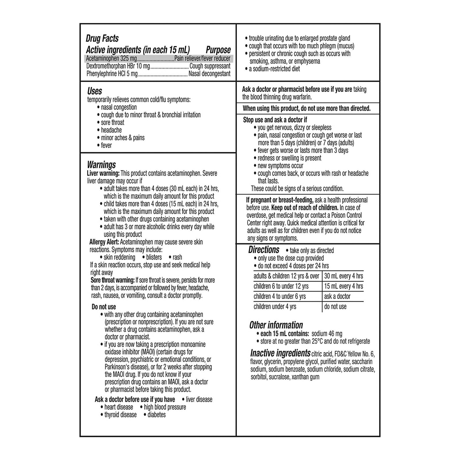 DayQuil Cold & Flu Cold And Cough Relief